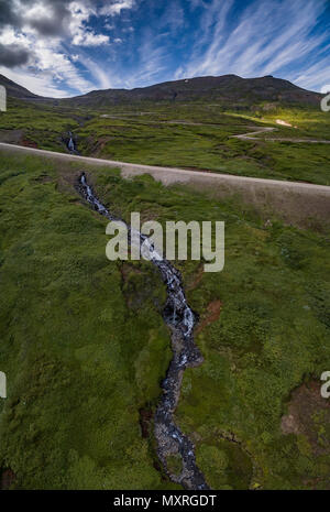 Borgafjordur Islande de l'Est, Eystri Banque D'Images