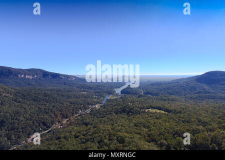 Lake Lure Caroline du Nord. Banque D'Images