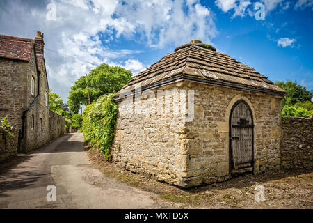 Village de verrouiller en Mells, Somerset, UK prise le 11 juin 2017 Banque D'Images