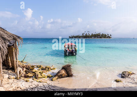 Îles San Blas au Panama Banque D'Images