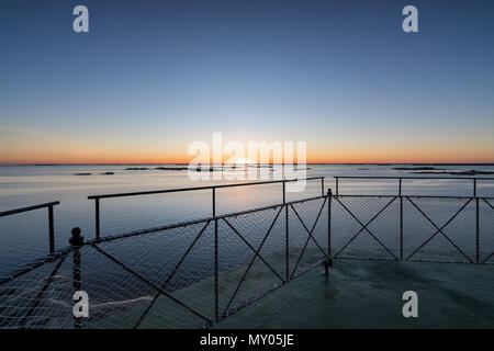 Söderskär au phare à Porvoo, Finlande, Europe de l'archipel, de l'UNION EUROPÉENNE Banque D'Images