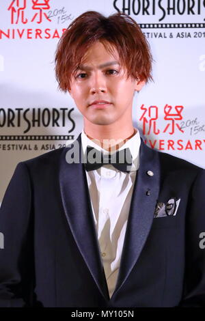 Tokyo, Japon. 4 juin, 2018. Ryota Katayose, mini shorts Film Festival & Asia 2018 Cérémonie d'ouverture à Tokyo, Japon le 4 juin 2018. Credit : Naoki Nishimura/AFLO/Alamy Live News Banque D'Images