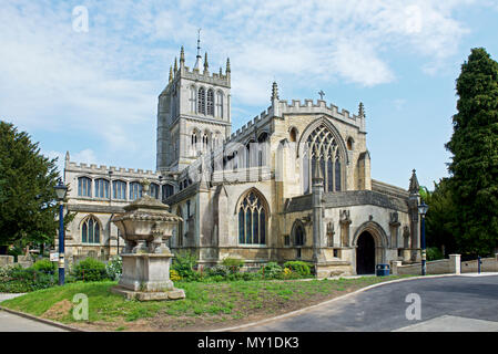 L'église St Mary, Melton Mowbray, Leicestershire, Angleterre, Royaume-Uni Banque D'Images