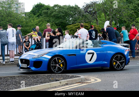 Jaguar F-Type Projet 7 Banque D'Images