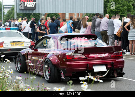 Garage 21 Zillalife S15 Voiture de dérive Banque D'Images