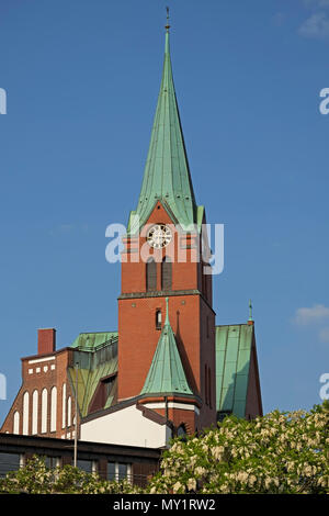 Église suédois Gustav Adolf Neustadt Hambourg Allemagne Banque D'Images