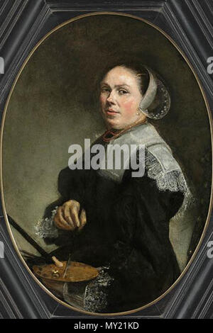 . L'auto-portrait . Nederlands : Zelfportret van Judith Leyster rond 1653 English : Auto-portrait de Judith Leyster ca. Circa 1653 1653 .. Judith Leyster Judith Leyster 481 Autoportrait autour de 1653 autre version 02 Banque D'Images