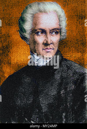 . Anglais : Portrait de Dionysios Solomos Ελληνικά : Διονύσιος Σολωμός πορτραίτο φυσικού, εκ του. milieu du 19ème siècle. 495 Inconnu 2 portrait Solomos Banque D'Images