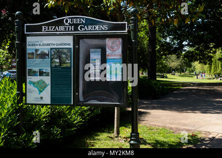 Les Jardins de la reine Elizabeth, Salisbury, Wiltshire, Angleterre, Royaume-Uni, Europe Banque D'Images