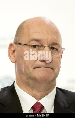 Wreschen, Pologne, Jens Ocksen, président du conseil d'administration de Volkswagen Poznan Banque D'Images