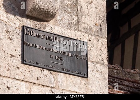 Grange aux Dîmes Provins Seine-et-Marne Ile-de-France France Banque D'Images