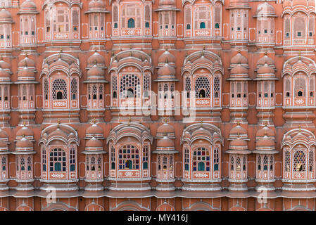 Hawa Mahal (palais des vents) à Jaipur Banque D'Images