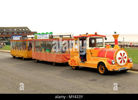 Petit Train Searles, Hunstanton, Norfolk, UK Banque D'Images