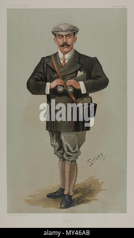 . Les hommes du jour n° 707 : Caricature de Ralph Sneyd. Légende indiquait 'Ralph'. 1898. Henry Charles 'substance 'Seppings-Wright 494 Ralph Sneyd Vanity Fair 10 Mars 1898 Banque D'Images