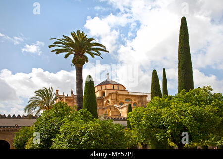 28 mai 2016- Cordoba, Espagne- vue de l'architecture belle et sainte de la cathédrale de Notre Dame de l'Assomption Banque D'Images