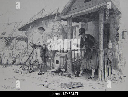 Гайдамаки іл 584 1886. Сластіон 1 Banque D'Images