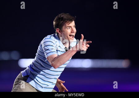 Jeffrey Buttle, 25 mai 2018 - Patinage Artistique : Fantasy on Ice 2018 au Makuhari event hall, Chiba, Japon. (Photo par Naoki Nishimura/AFLO SPORT) Banque D'Images