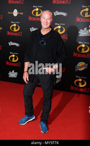 Los Angeles, USA. Juin 2018, 5ème. L'acteur Craig T. Nelson assiste à la première mondiale de Disney et Pixar indestructibles '2' au El Capitan Theatre Le 5 juin 2018 à Los Angeles, Californie. Photo de Barry King/Alamy Live News Banque D'Images