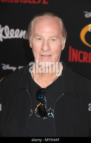 5 juin 2018 - Los Angeles, California, United States - 5 juin 2018 - Los Angeles, California USA - Acteur CRAIG T NELSON à l ''indestructibles 2'' Hollywood Premiere tenue au El Capitan Theatre, Hollywood, Los Angeles. (Crédit Image : © Paul Fenton via Zuma sur le fil) Banque D'Images