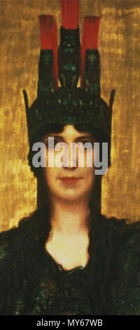 . Pallas Athena . center cropped 406 Pallas athena petit Banque D'Images