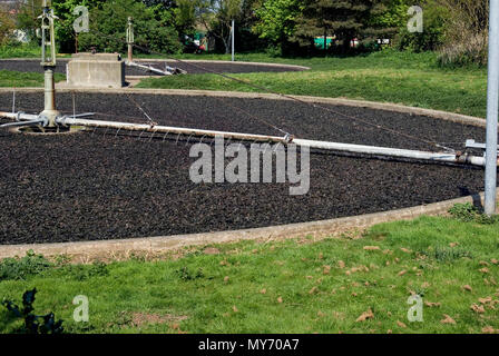 Travaux de traitement de l'eau Banque D'Images