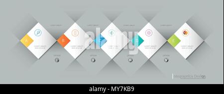 Vector Illustration cool abstract background géométrique. Blank géométrie simple, en forme de triangle. Dessin de composition pour le contenu, infographie, mo Illustration de Vecteur