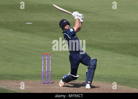 Hilton Cartwright de Middlesex lors de la Royal London One Day Cup, South Group Match au Brightside Ground, Bristol. APPUYEZ SUR ASSOCIATION photo. Date de la photo: Mercredi 6 juin 2018. Voir PA Story CRICKET Gloucestershire. Le crédit photo devrait se lire comme suit : David Davies/PA Wire. Banque D'Images