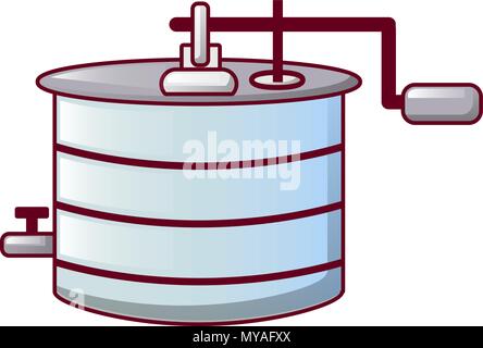 L'icône de transformation du miel, cartoon style Illustration de Vecteur