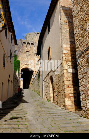 Massa Marittima, toscane, italie Banque D'Images