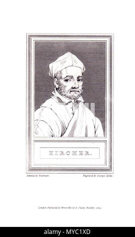 122 Cooke, George (1781-1834) - Athanasius Kircher (1602-1680) - 1809 Banque D'Images