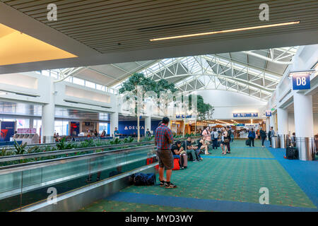 Portland, Oregon - 26 mai 2018 : vue intérieure de l'Aéroport International de Portland Banque D'Images