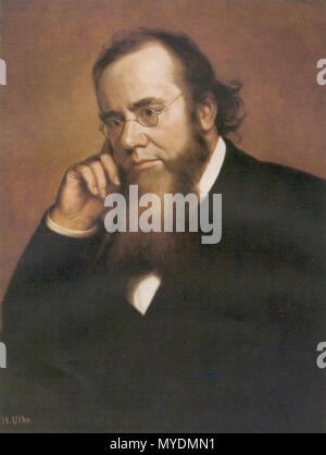 . Edwin McMasters Stanton (1814 - 1869), Secrétaire de la guerre 1862 - 1868 . 155 1872 Edwin McMasters Stanton en 1872 Banque D'Images