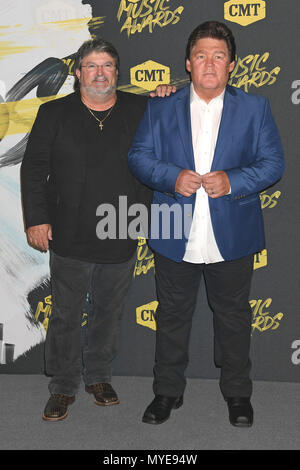 Nashville, Tennessee, USA. 6 juin, 2018. 06 juin 2018 - Nashville, Tennessee - Shenandoah. CMT Music Awards 2018 qui a eu lieu chez Bridgestone Arena. Crédit photo : Laura Farr/AdMedia Crédit : Laura Farr/AdMedia/ZUMA/Alamy Fil Live News Banque D'Images