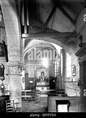 200 Félix Martin-Sabon église Saint-Denis de Bornel 11 Banque D'Images