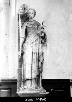 200 Félix Martin-Sabon Église Saint-Martin de Lierville 02 Banque D'Images