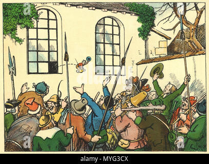 . English : Grimm, le voyage du Petit Poucet par Hermann Stockmann (1867-1938), 1925. 5 mai 1925. Hermann Stockmann (1867-1938) 220 Grimm,Le-voyage-du-petit-poucet-08 Banque D'Images