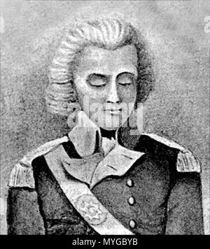 . Portrait de Charles Stanhope, 3 Comte de Harrington (1753-1829) . Portrait contemporain. 3231 rdEarlOfHarrington inconnu Banque D'Images