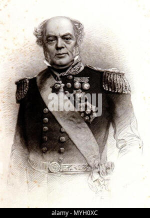 . Anglais : l'amiral Sir James Whitley Deans Dundas (1785-1862) Русский : Джеймс Уитли Динс Дандас Адмирал (1785-1862) . 19e siècle 267 James Whitley Deans Dundas Banque D'Images