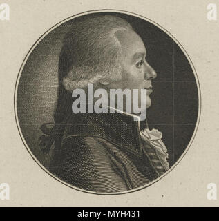 . Anglais : Détail de portrait de Johann Friedrich Degen de Christoph Wilhelm Bock (1792). Münster, LWL-Museum für Kunst und Kultur (Westfälisches Landesmuseum), Porträtarchiv Diepenbroick, Inv.-Nr. C-512883 PAD LWL-Landesmuseum für Kunst und Kulturgeschichte Münster ; Bilddatei : lwl-c512883pad ; Aufn.-Datum : 2012 . 1792. Christoph Wilhelm Bock 277 Johann Friedrich Degen 1 Banque D'Images