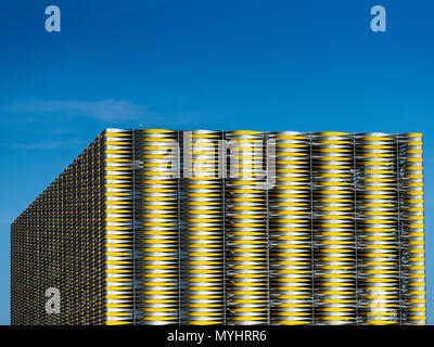 Parking 2 à l'Università Campus Cambridge à Cambridge Addenbrookes - Architectes alliés et Morrison en collaboration avec PM Devereux ouvert 2014 Banque D'Images