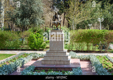 Téhéran, Iran - le 18 mars 2018 à Alexandre Griboyedov Monument était un diplomate russe, dramaturge, poète et compositeur dans l'ambassade de Russie Banque D'Images