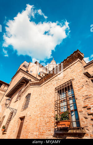 Basilique de Sant'Andrea - architecture de la renaissance italienne - les destinations de voyage - Mantoue italie Banque D'Images