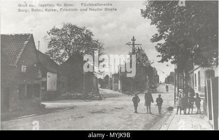 . Deutsch : Kapellen von Postkarte aus dem Jahr 1915 . 27 avril 2014, 16:08:15. 291 Inconnu Kapellen 1915 Banque D'Images