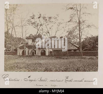 . Anglais : auteur est décédé il y a 100 ans . 17 septembre 2012, 23:19:41. Emile Gsell 295 Khai pagode Tuong au Vietnam 1871 Banque D'Images