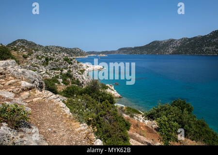 Seascape, Kas Antalya,pays,Turquie Banque D'Images