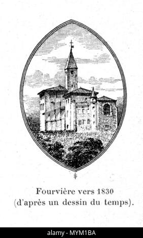 349 Martin - Histoire des églises et chapelles de Lyon, 1908, tome I 0044 Banque D'Images