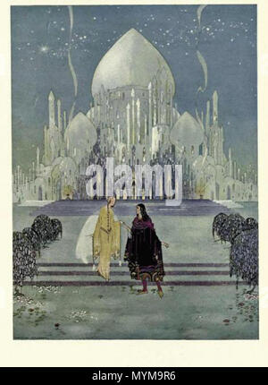 . Anglais : Virginia Frances Sterrett Elle est née à Chicago en 1900. Son père est mort quand elle était très jeune, et sa mère a déménagé avec Virginia et sa sœur de vivre avec leur famille élargie. Démonstration d'un talent précoce pour l'art, elle est entrée et ont remporté des prix dans des concours de dessins à la Foire Exposition de l'État du Kansas. Son cours dans la vie d'illustrateur a été fixée, et à l'adolescence, elle a commencé à travailler pour diverses agences de publicité. Un bout de la tuberculose laissée dans un état de mauvaise santé en permanence. Son talent pour l'art fantastique a attiré l'attention des maisons d'édition, et à l'âge de 1 Banque D'Images