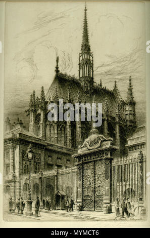 . English : Paris, la Sainte-Chapelle - gravure de Charles Pinet (19,5 x 28 cm) . 14 décembre 2013, 12:11:43. Charles Pinet (1867-1932) Noms alternatifs Charles F. Pinet Description peintre français Date de naissance/Décès 22 Janvier 1867 10 août 1932 Lieu de naissance/décès Paris, France Paris, France lieu de travail Pays-bas (1900 - 1925), Haarlem (1900 - 1925) le contrôle d'autorité : Q2960017 VIAF : 220256210 111639557 SUDOC : RKD : 95906 408 Paris - La Sainte-Chapelle Banque D'Images