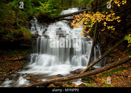 Wagner Wagner, Falls Falls Scenic Site, Michigan Banque D'Images