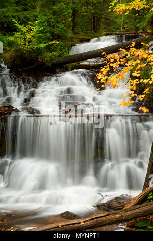 Wagner Wagner, Falls Falls Scenic Site, Michigan Banque D'Images